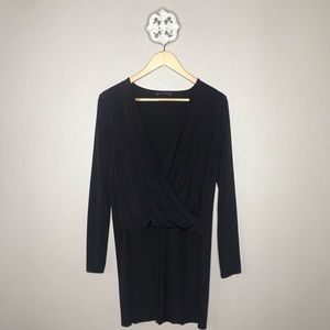 Zara W&B Collection High-Low Blouse